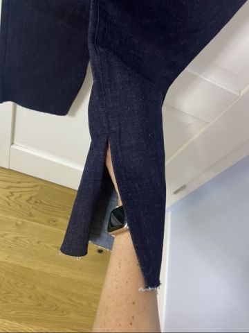 Nauji Zara džinsai su skeltukais, aukštu liemeniu